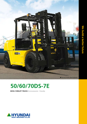Dieselheftrucks Hyundai 50 DS 7 E