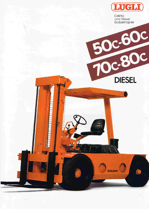 Dieselheftrucks Lugli 80 C