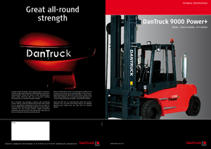 Dieselheftrucks DanTruck 9496 Power +