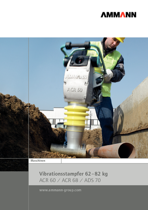 Benzine en Diesel Trilstampers Ammann ATR 60 C