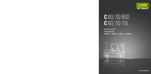Dieselheftrucks Clark C 80 D