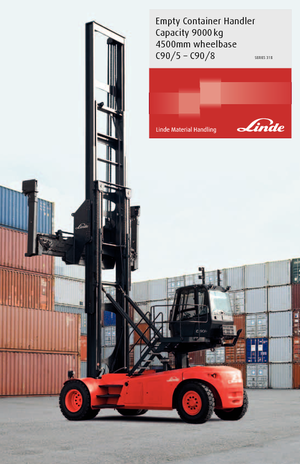 Dieselheftrucks Linde C 90/7