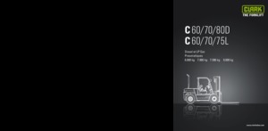 Dieselheftrucks Clark C 80 D