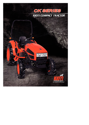 Voortrekhaak gemeentetrekker Kioti CK 27