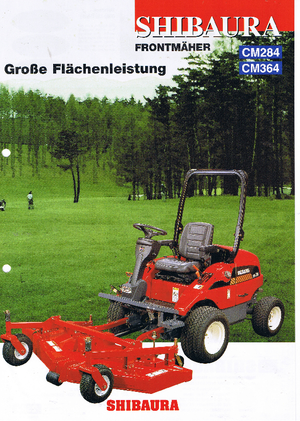 Voortrekhaak gemeentetrekker Shibaura CM 364