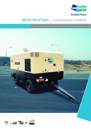 Mobiele Perslucht Compressors - diesel, elektrisch, benzine Doosan 12/235 HA 