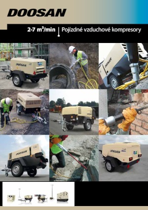 Mobiele Perslucht Compressors - diesel, elektrisch, benzine Doosan 7/31E 