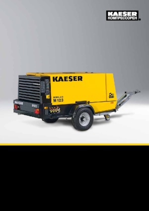 Mobiele Perslucht Compressors - diesel, elektrisch, benzine Kaeser Mobilair M 123