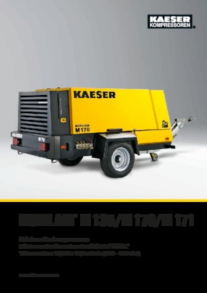Mobiele Perslucht Compressors - diesel, elektrisch, benzine Kaeser Mobilair M 135