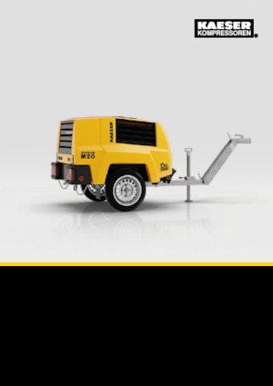 Mobiele Perslucht Compressors - diesel, elektrisch, benzine Kaeser Mobilair M 20 PE