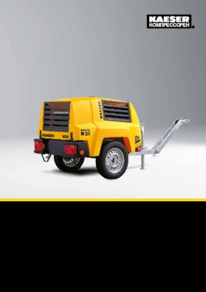 Mobiele Perslucht Compressors - diesel, elektrisch, benzine Kaeser Mobilair M 20 PE