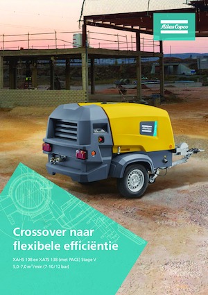 Mobiele Perslucht Compressors - diesel, elektrisch, benzine Atlas Copco XAHS 108 Kd