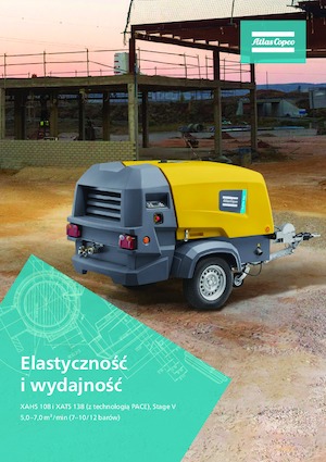 Mobiele Perslucht Compressors - diesel, elektrisch, benzine Atlas Copco XAHS 108 Kd