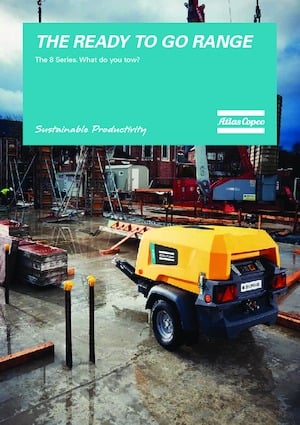 Mobiele Perslucht Compressors - diesel, elektrisch, benzine Atlas Copco XAHS 38 Kd