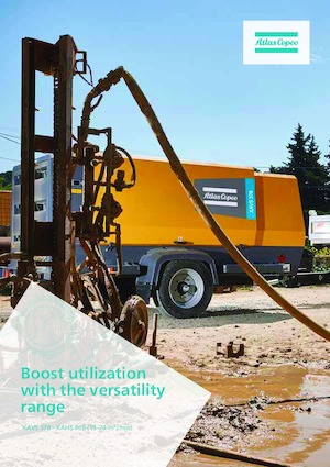 Mobiele Perslucht Compressors - diesel, elektrisch, benzine Atlas Copco XAHS 408 CD