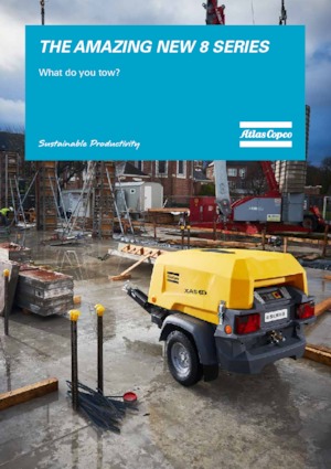 Mobiele Perslucht Compressors - diesel, elektrisch, benzine Atlas Copco XAS 48 KdG 12 kVA