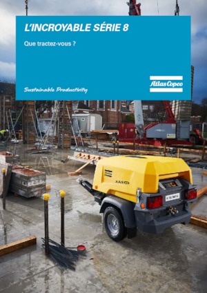 Mobiele Perslucht Compressors - diesel, elektrisch, benzine Atlas Copco XAS 48 KdG 12 kVA