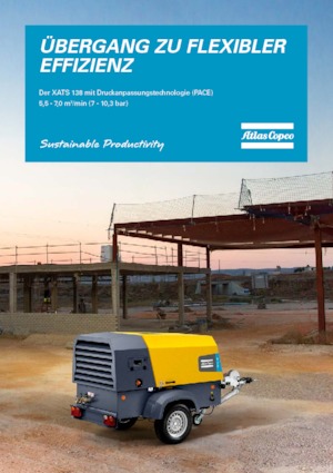 Mobiele Perslucht Compressors - diesel, elektrisch, benzine Atlas Copco XATS 138 Kd