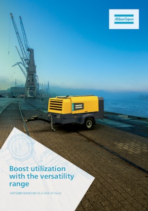 Mobiele Perslucht Compressors - diesel, elektrisch, benzine Atlas Copco XATS 288 Jd DPF