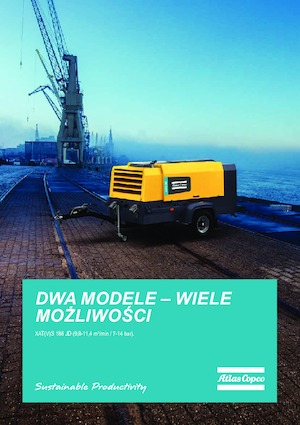 Mobiele Perslucht Compressors - diesel, elektrisch, benzine Atlas Copco XAVS 186 Jd