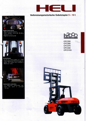 Dieselheftrucks Heli CPCD 100 W