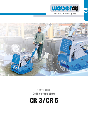 Omkeerbare Trilplaten weber mt CR 3 E