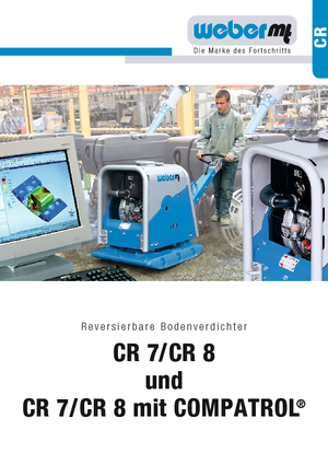Omkeerbare Trilplaten weber mt CR 7 MSM