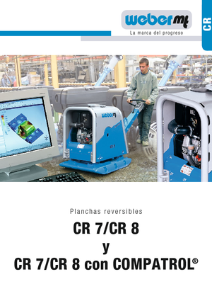 Omkeerbare Trilplaten weber mt CR 7 MSM