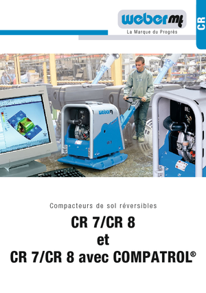 Omkeerbare Trilplaten weber mt CR 7 MSM