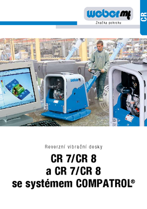 Omkeerbare Trilplaten weber mt CR 7