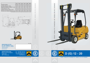 Dieselheftrucks Desta D 16