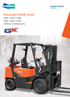 Dieselheftrucks Doosan D 20 G