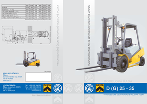 Dieselheftrucks Desta D 25