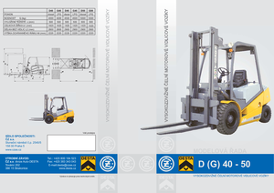 Dieselheftrucks Desta D 40