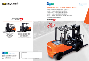 Dieselheftrucks Doosan D55SC-5