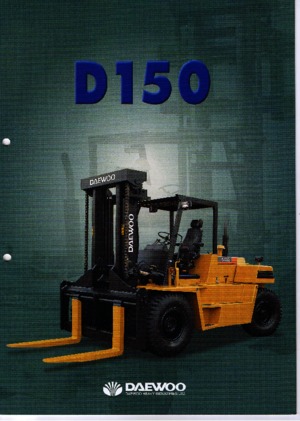 Dieselheftrucks Doosan D 150
