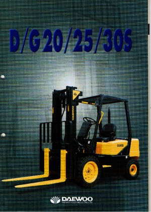Dieselheftrucks Doosan D 25 S 3