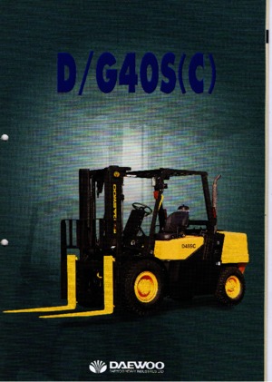 Dieselheftrucks Doosan D 40 S(C) 2