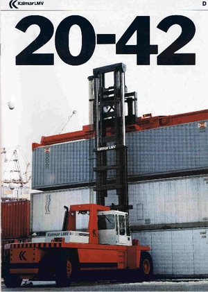 Dieselheftrucks Kalmar DCB 23,6-1200 NLB