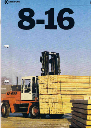 Dieselheftrucks Kalmar DC 16-1200