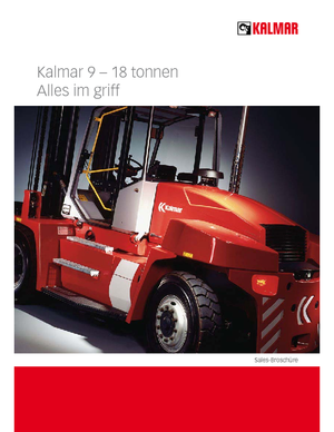 Dieselheftrucks Kalmar DCE 160-9