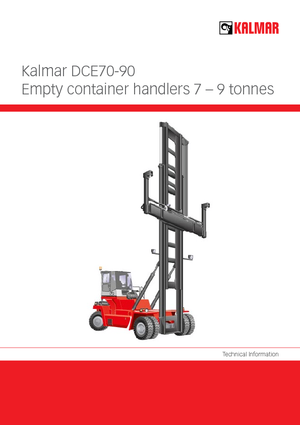 Dieselheftrucks Kalmar DCE 70-32 E3