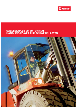 Dieselheftrucks Kalmar DCF 500-12