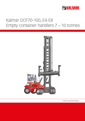 Dieselheftrucks Kalmar DCF 90-45 E6