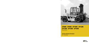 Dieselheftrucks Caterpillar DP150N