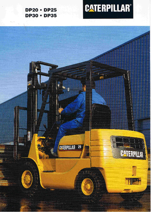 Dieselheftrucks Caterpillar DP 25