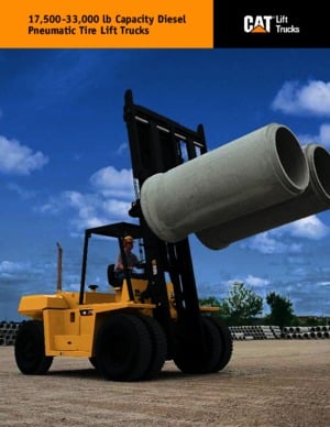 Dieselheftrucks Caterpillar DP80