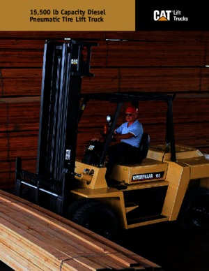 Dieselheftrucks Caterpillar DP70