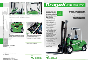 Dieselheftrucks Cesab Drago 350 H