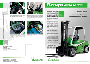 Dieselheftrucks Cesab Drago 400